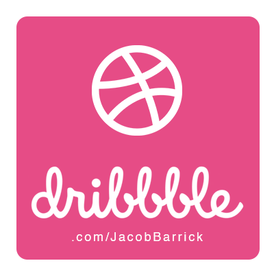 Dribbble dot com / Jacob Barrick - a website for displaying design work