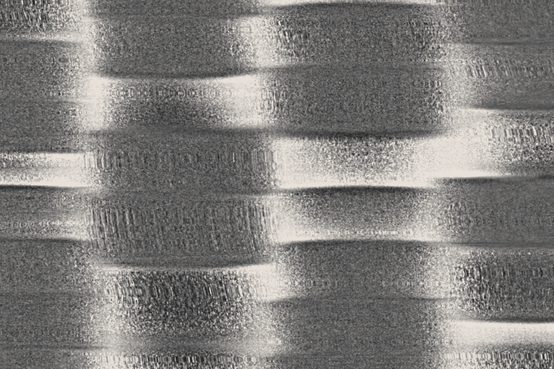 Monument Pattern (stacked cairns of noisy gradients) in carbon copy (soft graphite grey and soft white)